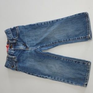 Old Navy 18-24 months adjustable waist blue jeans denim pants regular standard